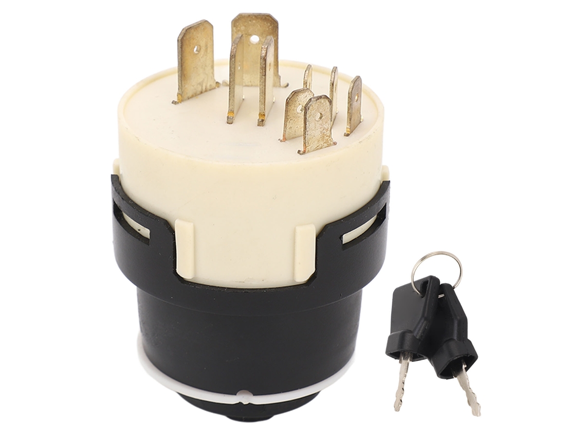 Chave De Ignition 701 80184 701 45500 Com 2 Chaves Para Jcb 3cx 4cx Backhoe Loader 9 Fios