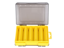 Caja portátil de PVC para aparejos de pesca, para señuelos y anzuelos.