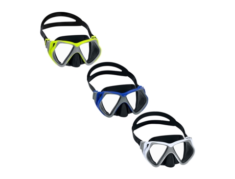 Gafas de Buceo con Tubo BESTWAY Gris Rosa Adulto (1 unidad)