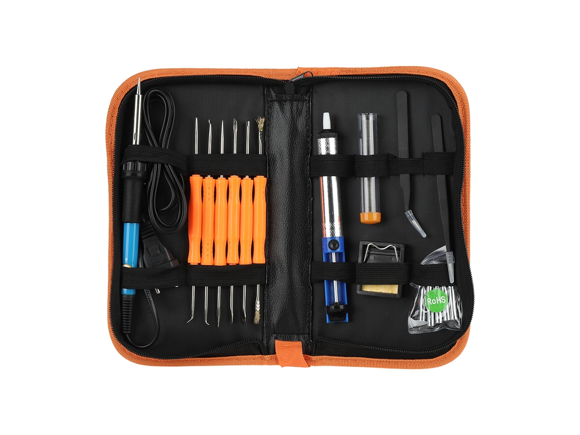 Kit De Estación De Soldadura Eléctrica Portátil De 60 W, Ajustable De 200 A 450 °c Para Reparaciones Y Proyectos De Bricolaje.