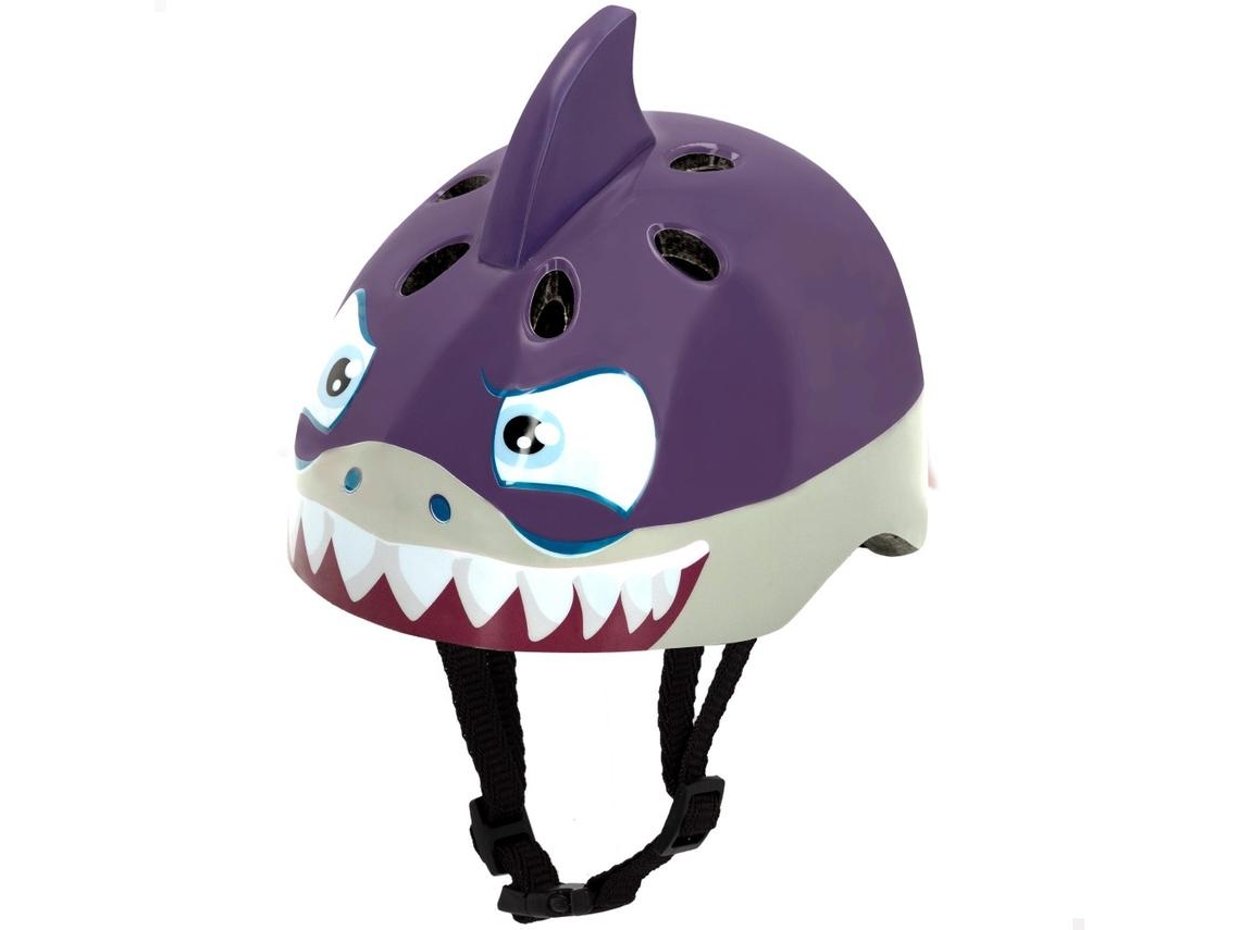Casco 3D patinete tiburón K3YRIDERS
