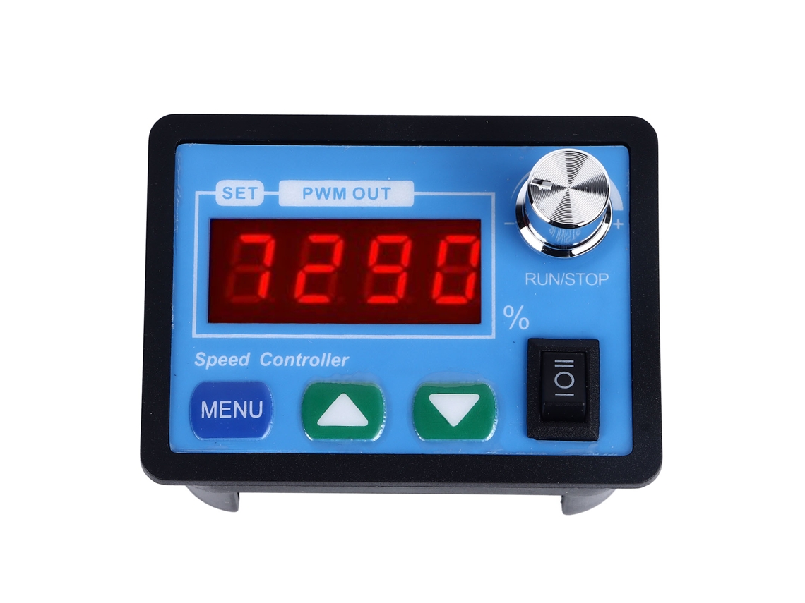 Controlador De Velocidad Para Motor Dc De Cepillo Pwm 6‑55v 20a Con Pantalla Digital Cw Ccw