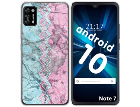 Carcasa Cubot Note 7 TUMUNDOSMARTPHONE Dibujos Multicolor