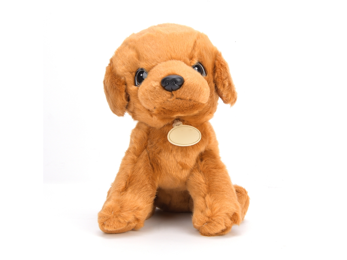 Muñeco De Peluche De Perro Golden Retriever Simulación Cute 25cm Juguete De Peluche Suave Decoración Hogar