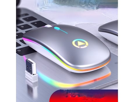 Bluetooth Mouse,Rechargeable Inalámbrico Mouse For Macbook Pro/Macbook Air,Bluetooth Inalámbrico Mouse For Laptop/Pc/Mac/Ipad Pro/Computer