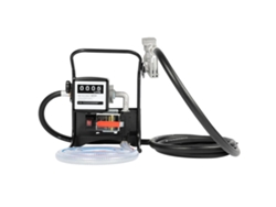 Bomba de transferencia diésel, 200 W de potencia, caudal de 1188 galones por minuto, velocidad de 3600 rpm, color negro OEM