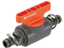Conector para Mangueras  GARDENA Micro Drip Shut-Off Valve 13 mm (1/2")
