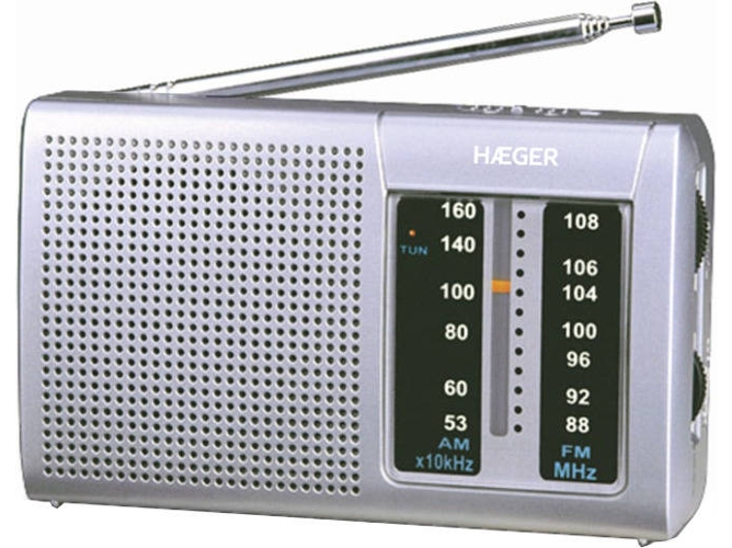 Radio de Bolsillo HAEGER Goal (AM/FM - Pilas)