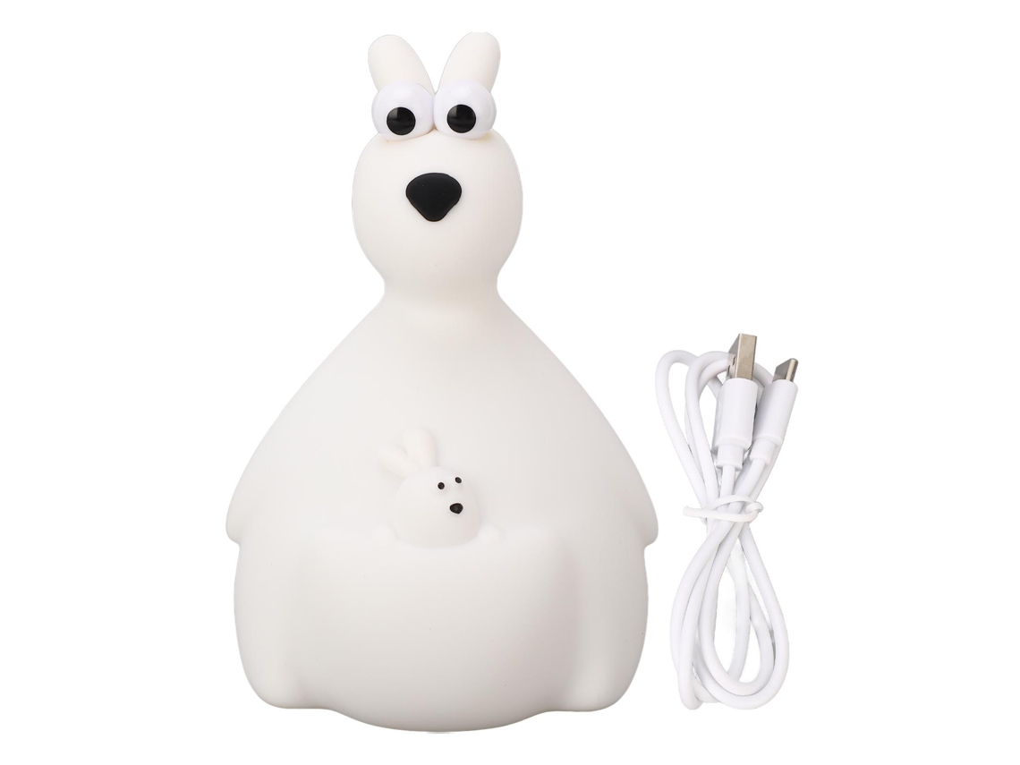 Lámpara de mesa con luz nocturna recargable Cangaço Baby Pat para el hogar.