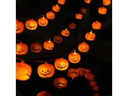 Luces De Halloween Para Decoración Festiva Al Aire Libre, Luces Centelleantes 1,2 M, 10 Luces
