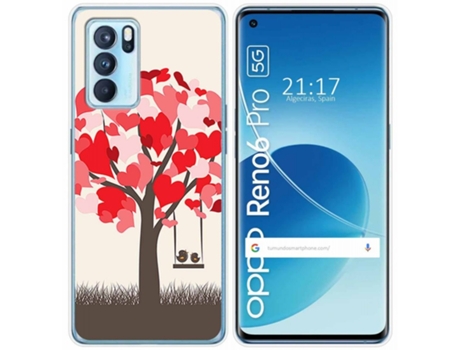 Carcasa Oppo Reno 6 Pro 5G TUMUNDOSMARTPHONE Dibujos