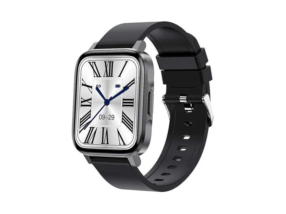 Reloj inteligente para E 1.7 Fitness Tracker IP68 Reloj inteligente de fitness resistente al agua Monitor de ritmo cardíaco Monitoreo del sueño Yizhood