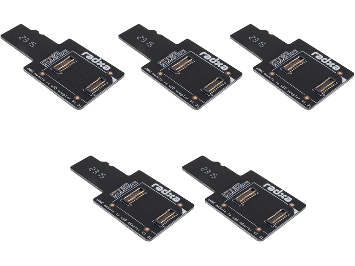 Adaptador Emmc A Usb 5x (microsd) Módulos Microsd Para Rock Pi