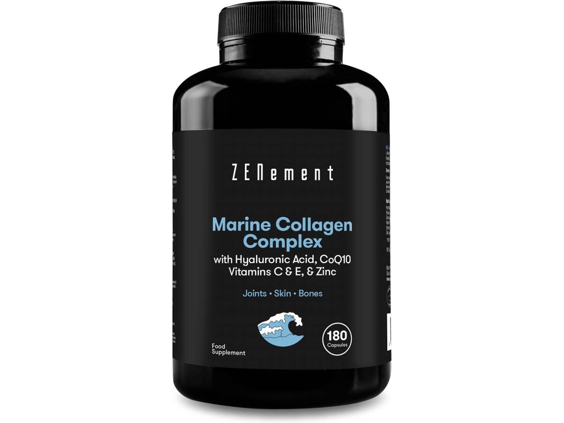 Complemento Alimentar ZENEMENT Complejo de Colágeno Marino (180 Cápsulas)