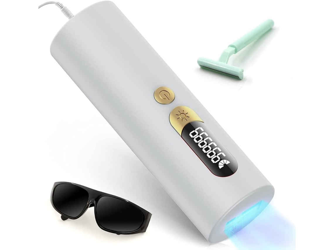 Depiladora láser YIZHOOD Dlp455 blanca