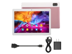 Tableta de 10,1 pulgadas con CPU de 10 núcleos, 5G, Wi-Fi, 6 GB/128 GB, color oro rosa claro