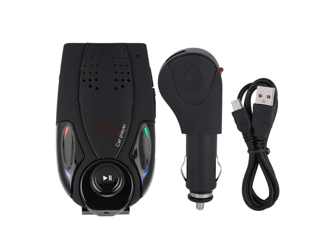 Kit Bluetooth para coche con radio FM y reproducción manos libres