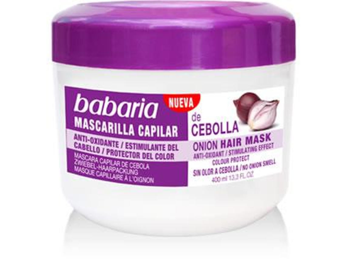 Mascarilla Capilar Cebolla Antioxidante 400 Ml