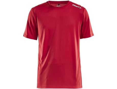 Camiseta de Hombre para Fútbol CRAFT Rush Rojo (XS)