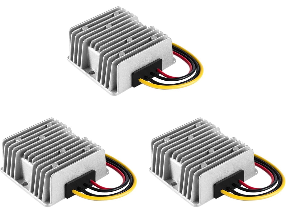 3 Convertidores De Voltaje Dc 12v A 48v 5a 240w, Reguladores, Transformadores Elevadores, Resistentes Al Agua.