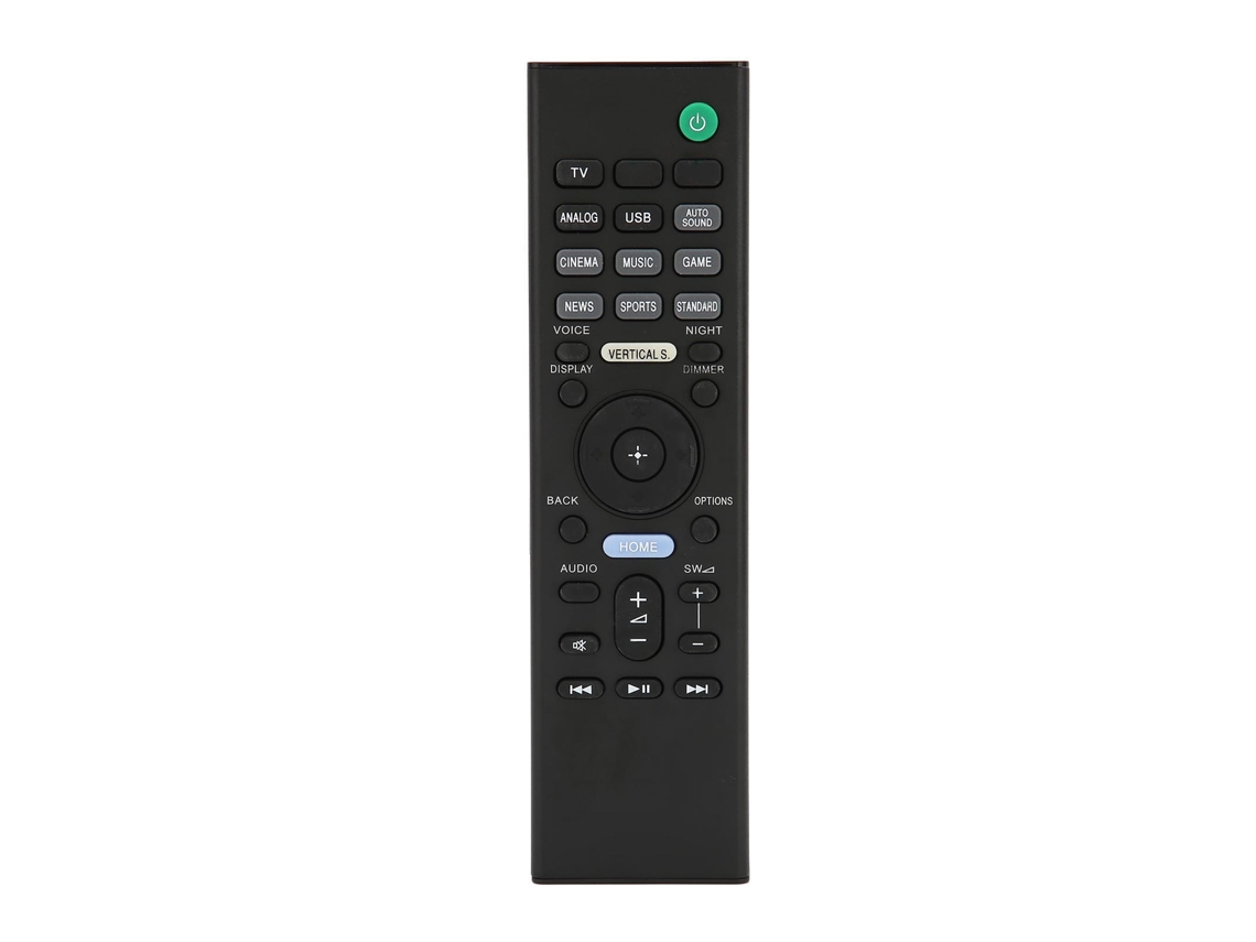 Control Remoto Para El Sistema De Barra De Sonido Sony Htx9000f Sawx9000f (reemplazo)