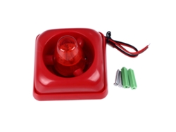 Alarma Industrial De Sonido Y Luz 115db Ultra Fuerte Luces Rojas Parpadeantes Sirena De Incendio