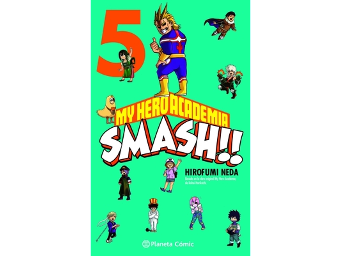 Libro My Hero Academia Smash Nº 05/05 de Horikoshi, Kohei (Castellano)