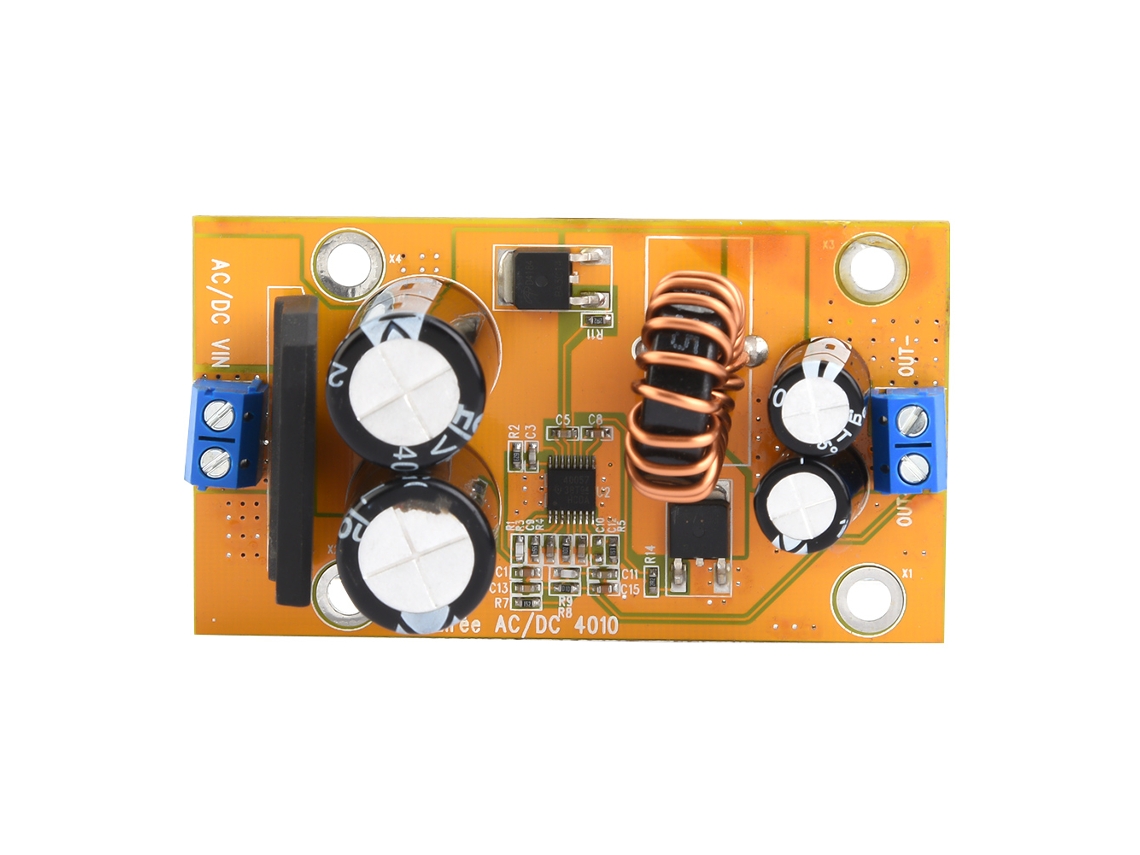 Módulo Convertidor Ca/cc De 24 V A 12 V Y 5 A, Fuente De Alimentación Reductora Con Protección.