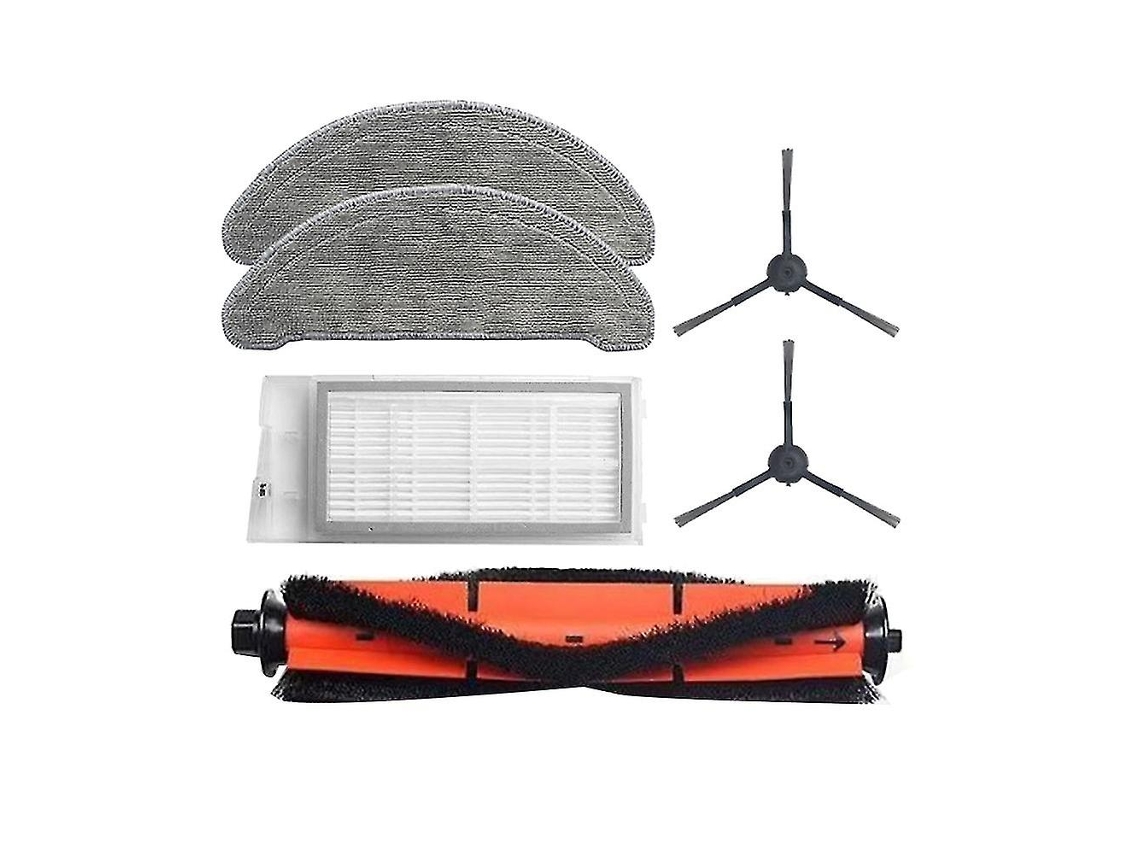 Cepillo de tela, cepillo lateral, filtro HEPA, compatible con Roidmi Eve Plus
