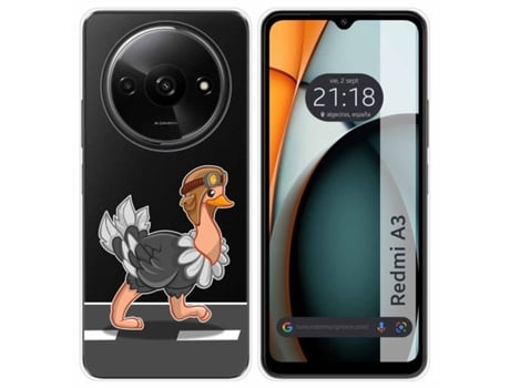 Funda para Xiaomi Redmi A3 TUMUNDOSMARTPHONE Silicona Multicolor