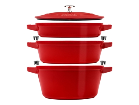 Stackable Set Batería de cocina 3-pzs STAUB