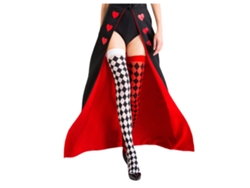 Medias de fiesta de Halloween con diamantes y pies Yin Yang, talla única Chennnls