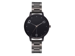 Reloj Unisex De Cuarzo Para Parejas Con Correa Sencilla De Piel Sintética En Acero Inoxidable (menta)