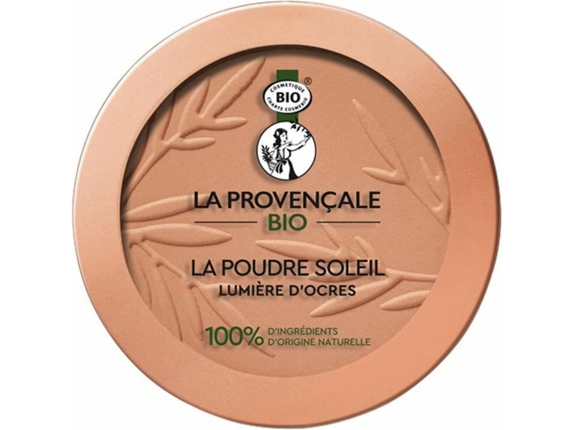 Polvos Compactos La Provençale Bio Lumiere d'Ocre Foundation Marrón claro