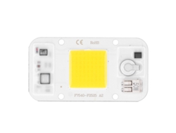 Chip Led Cob 50w 220v Luz Branca Painel Sem Solda Alto Fluxo Luminoso 100lm/w Diy