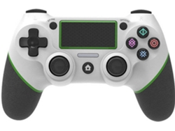 Gamepad Dual-Shock 4 Compatible con Playstation 4 Pro Panel táctil Joypad con Control Remoto de Juego de Doble vibración Joystick Blanco Verde YIZHOOD