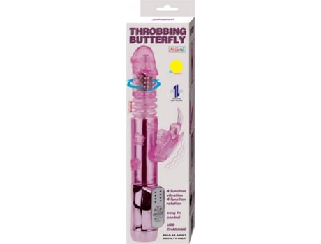 Estimulador BAILE ROTATIONS Ly-Baile U S Rabbit Throbbing Mariposa