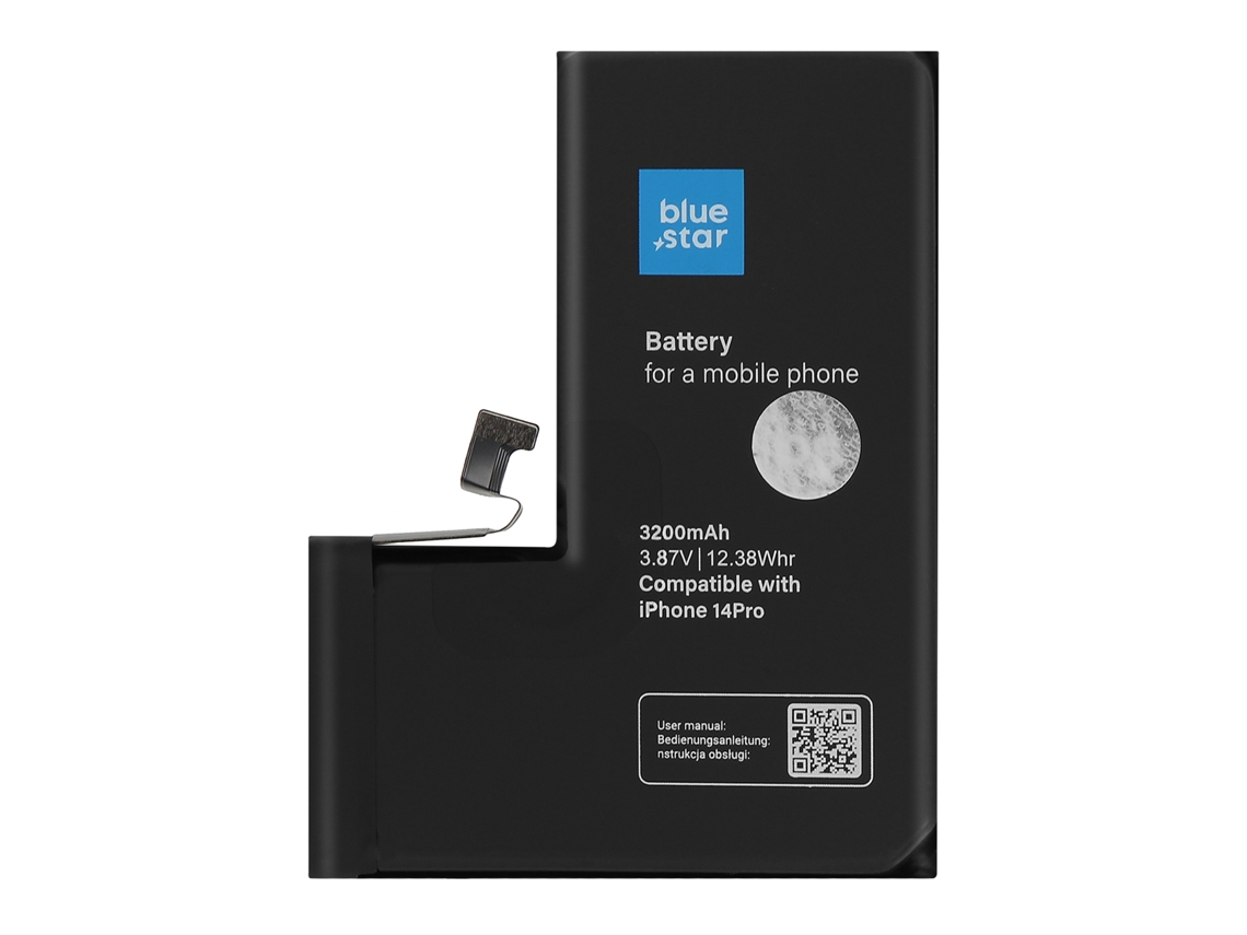 BLUE STAR Batería para iPhone 14 Pro 3200mAh Negro