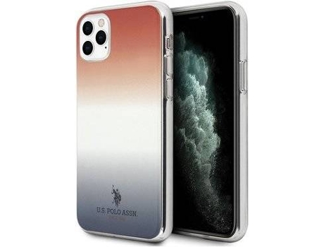 Carcasa iPhone 11 Pro US POLO Rojo - Azul