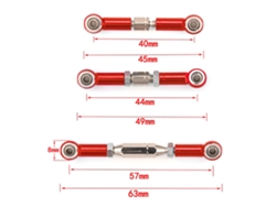 Barra De Tracción De Aluminio Para Coche Rc Wltoys 1/14 144001, Piezas De Mejora Y Accesorios