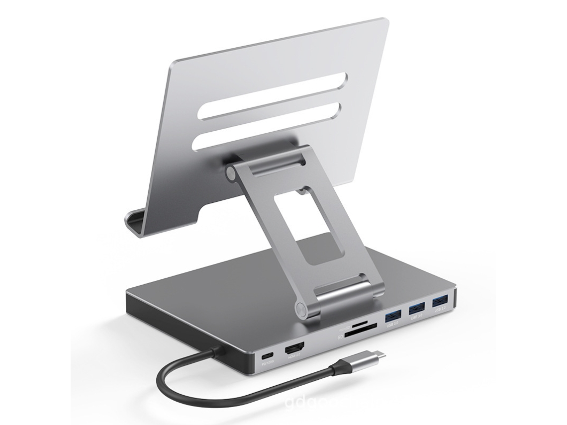 Base De Acoplamiento Para Portátil, 4k, 60 Hz, Concentrador Usb 3.0, 5 Gbps, Ranura Para Tarjeta Sd/tf (8 En 1).