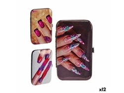 Set de Manicura Plástico Uñas (12 Unidades)