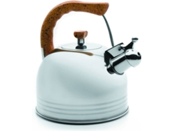 Hervidor de Agua LACOR Sandwich (Blanco - 2L - Acero Inox)