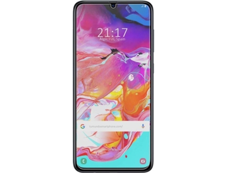 Protector de Pantalla Samsung Galaxy A70 TUMUNDOSMARTPHONE Transparente