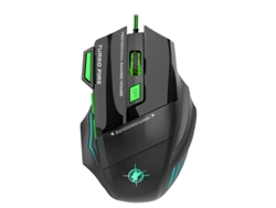 Ratón Gaming TRUMSEN X7S RGB (3500dpi - Verde)