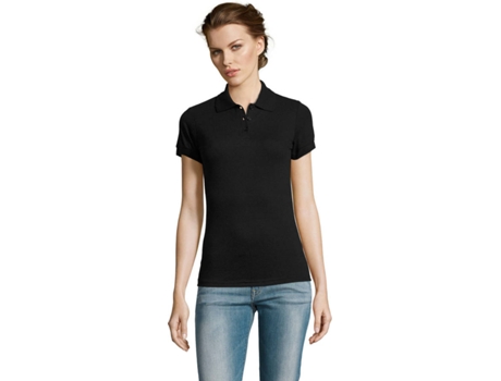 Polo de Mujer SOLS Prime Negro (2XL)