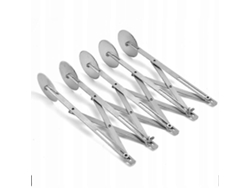Cortador De Pizza Y Dough Con 5 Ruedas Ajustable Acero Inoxidable Herramienta De Cocina Para Repostería Y Pasta