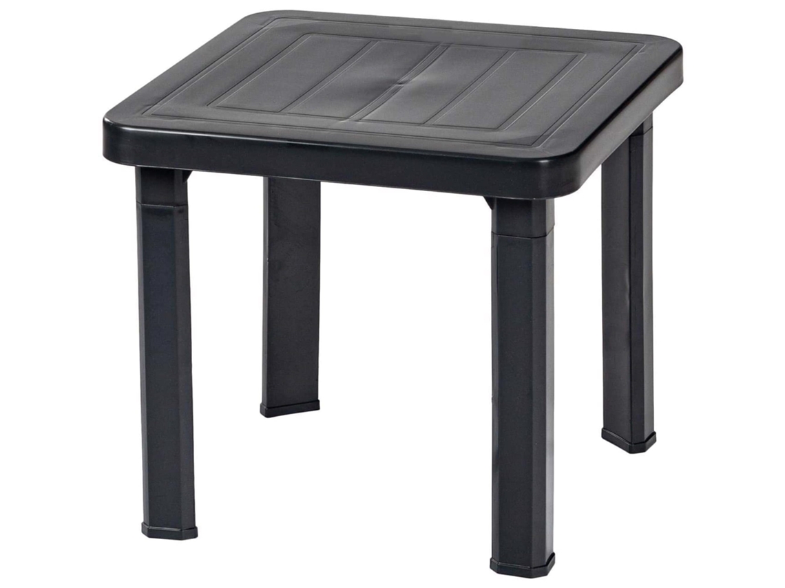 Mesa Auxiliar Exterior 47x47 Antracita Andorra Garbar