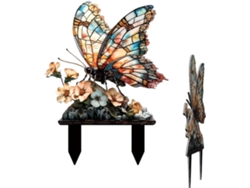 Decoración Arquitectónica Paisajística: Estacas De Mariposa, Diseño De Decoración De Jardín Y Patio, Sistema De