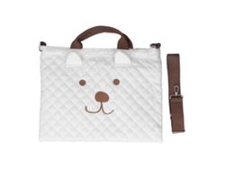 Bolso Multifuncional De Gran Capacidad, Con Cremallera Y Correa Para El Hombro - Diseño De Dibujos Animados